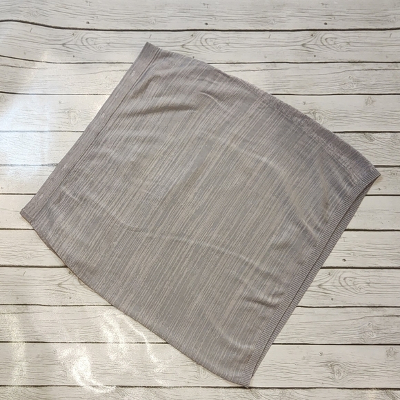 MARLAWAYNNE Womens Size 2X Matte and Shine Easy Knit Skirt with Two Pockets NWT - Picture 3 of 14